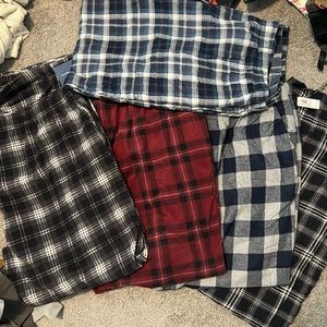 5 pair of men’s pajama pants